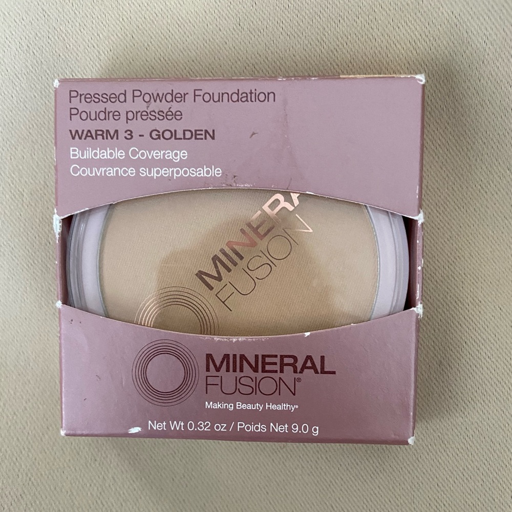 Mineral Fusion Pressed Powder - Warm 3 Golden Making Beauty Healthy - Picture 6 of 7